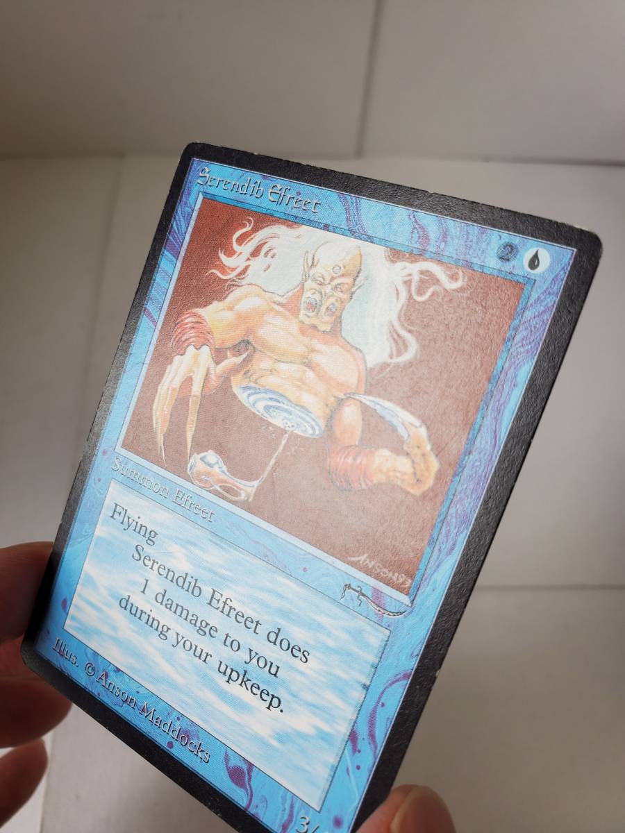 品質保証 ○MTG○ AN Serendib Efreet(英語) 青 - 青 品質保証 ○MTG○ AN Serendib Efreet(英語) 青 - 青