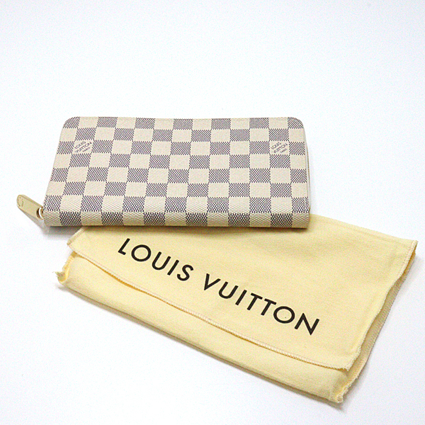 Louis Vuitton ルイヴィトン ダミエアズール ジッピーオーガナイザー ラウンドファスナー長財布 N60012【中古】_画像2