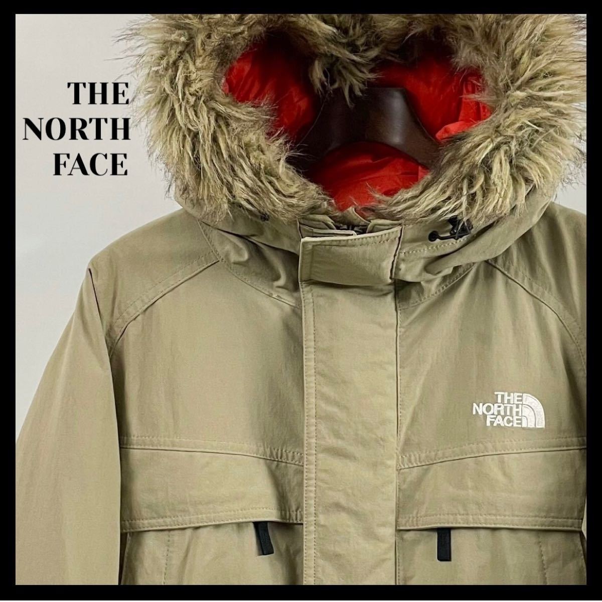 THE NORTH FACE ノースフェイス マクマードパーカ ダウン ベージュ セールスプロモーション 【中古・美品】THE NORTH 希少Sサイズ マクマードパーカ FACE ダウンジャケット
