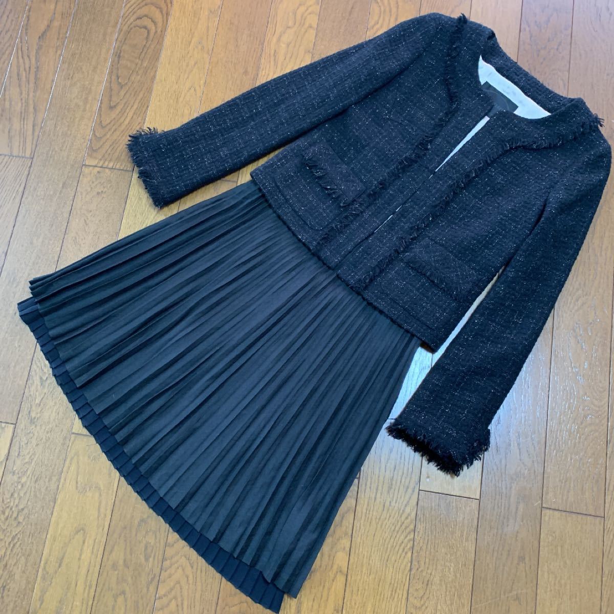 美品 アンタイトル UNTITLED セレモニースーツ ママスーツ フォーマル
