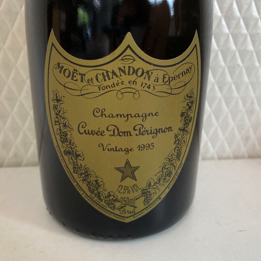 ドンペリニヨン 白 vintage 1995年 箱付 750ml シャンパーニュ Dom