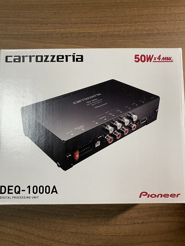 Pioneer DEQ-1000A アンプ内蔵DSP-