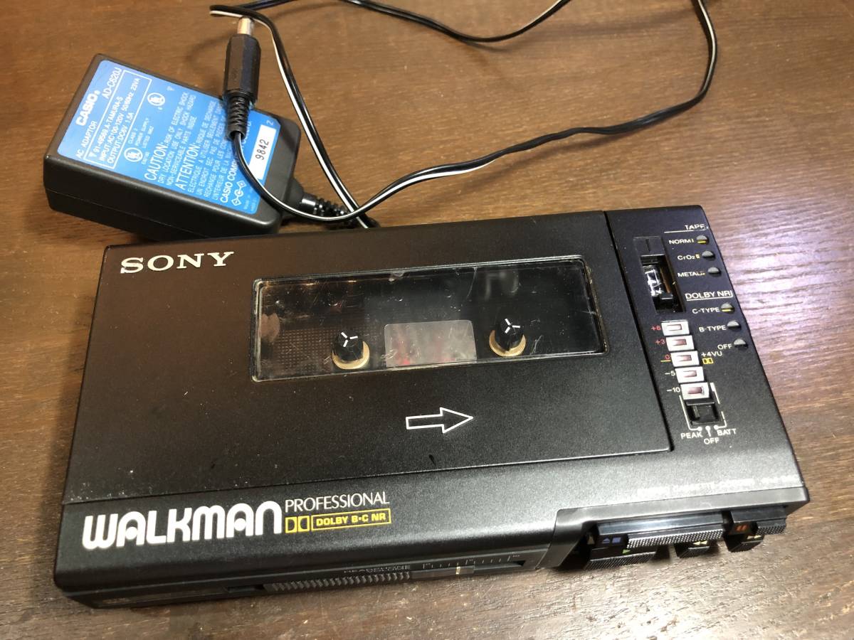 ☆ウォークマンプロフェッショナル☆SONY WM-D6C(B)☆ 家電・スマホ