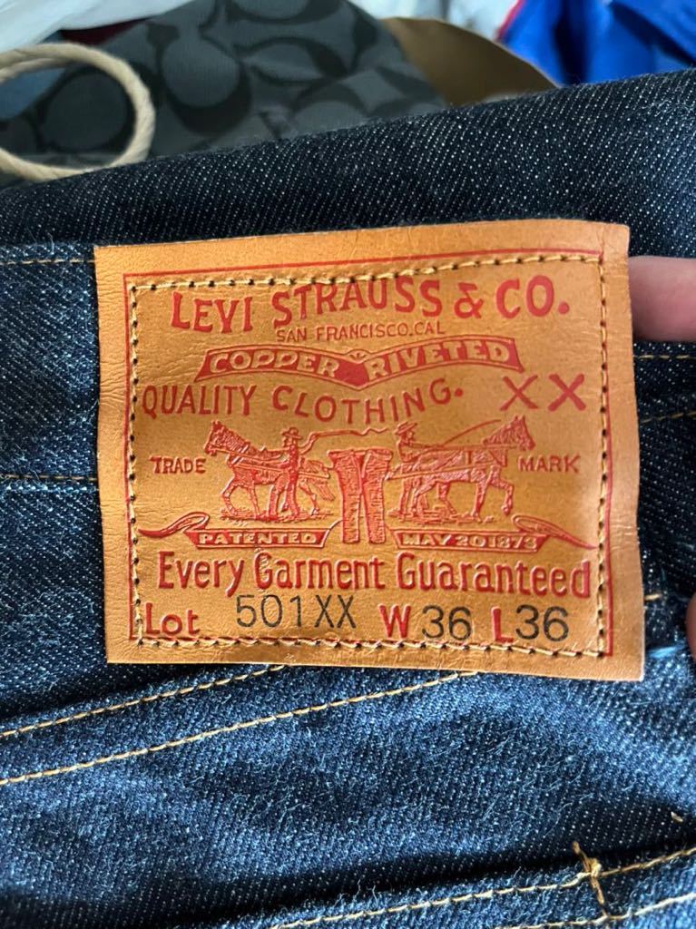 新品?日本製 デッドストック Levi's LVC 37501 J22 リーバイス