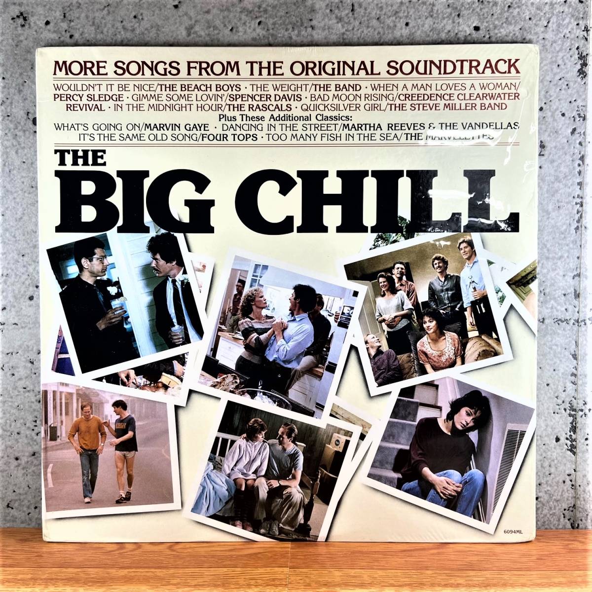 LP) MORE SONGS FROM OST THE BIG CHILL soundtrack repeated .. hour 