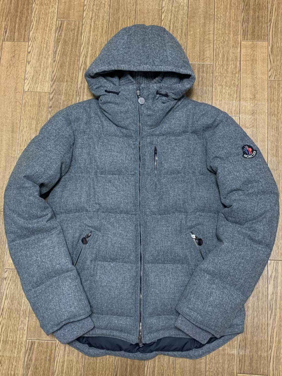 MONCLER モンクレール VANOISE ヴァノワーズ　ウール ダウンジャケット 1_画像1