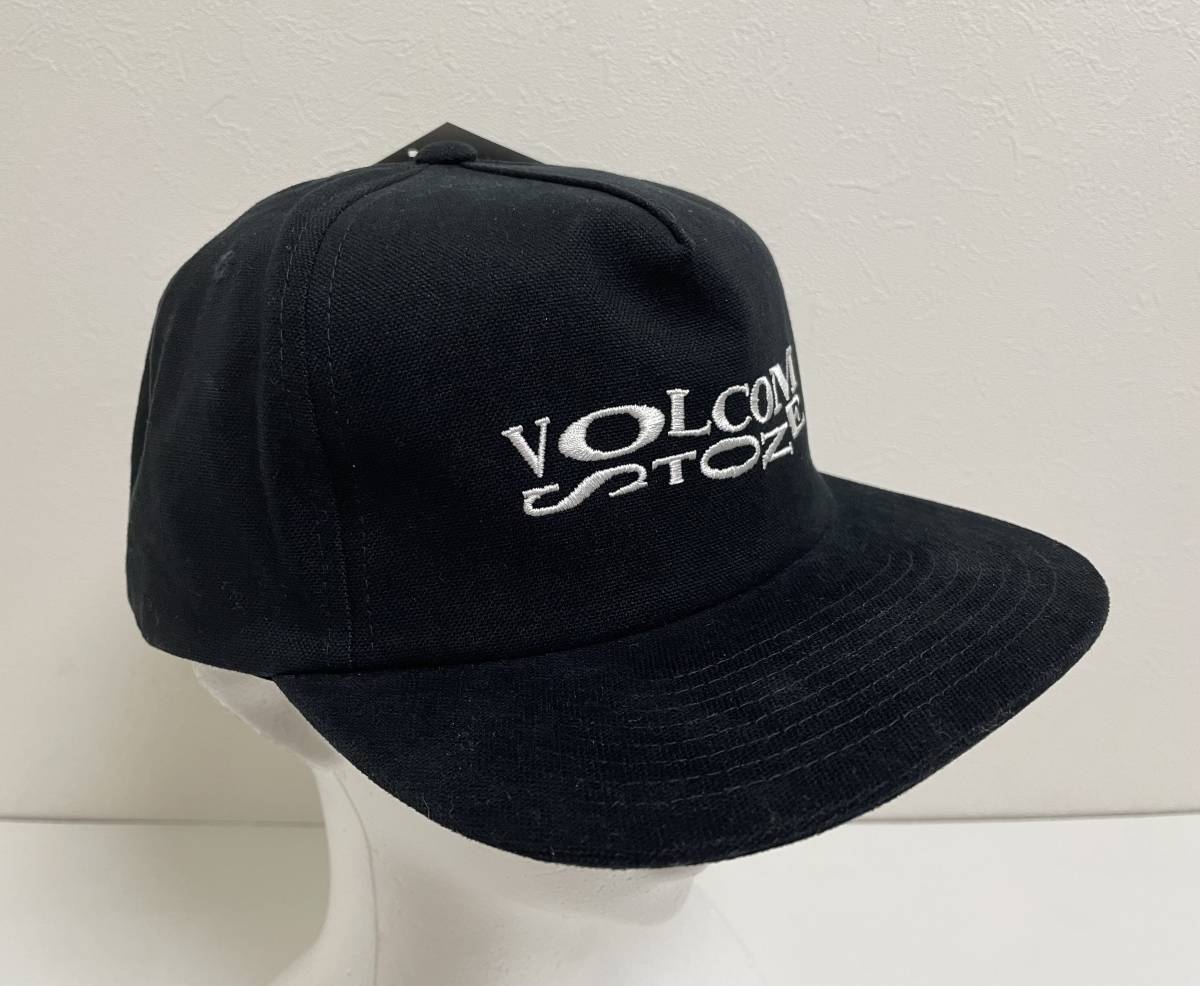 VOLCOM ボルコム D5532202BLK③ キャップ Cap 帽子 ウォッシュキャンバス FLEXFIT ユーポン社製 ブラック色 ヴォルコム 新品 即決 送料無料_画像3