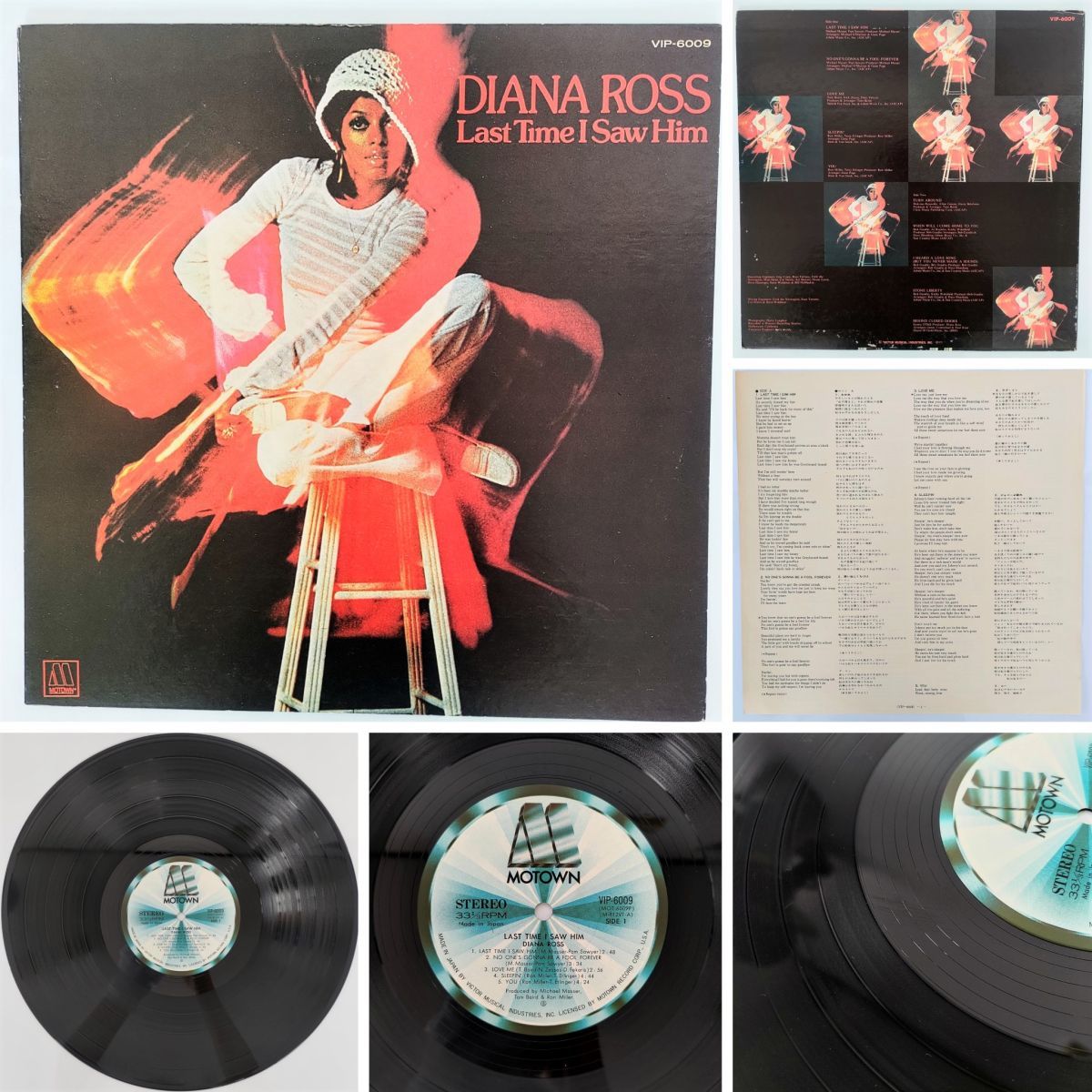 【R&B】1円 良盤 Diana Loss ダイアナ ロス Diana Ross Live At Caesars Palace 洋楽 アナログ レコード LP盤 計7枚 ナンバー 記載 SA510_画像8