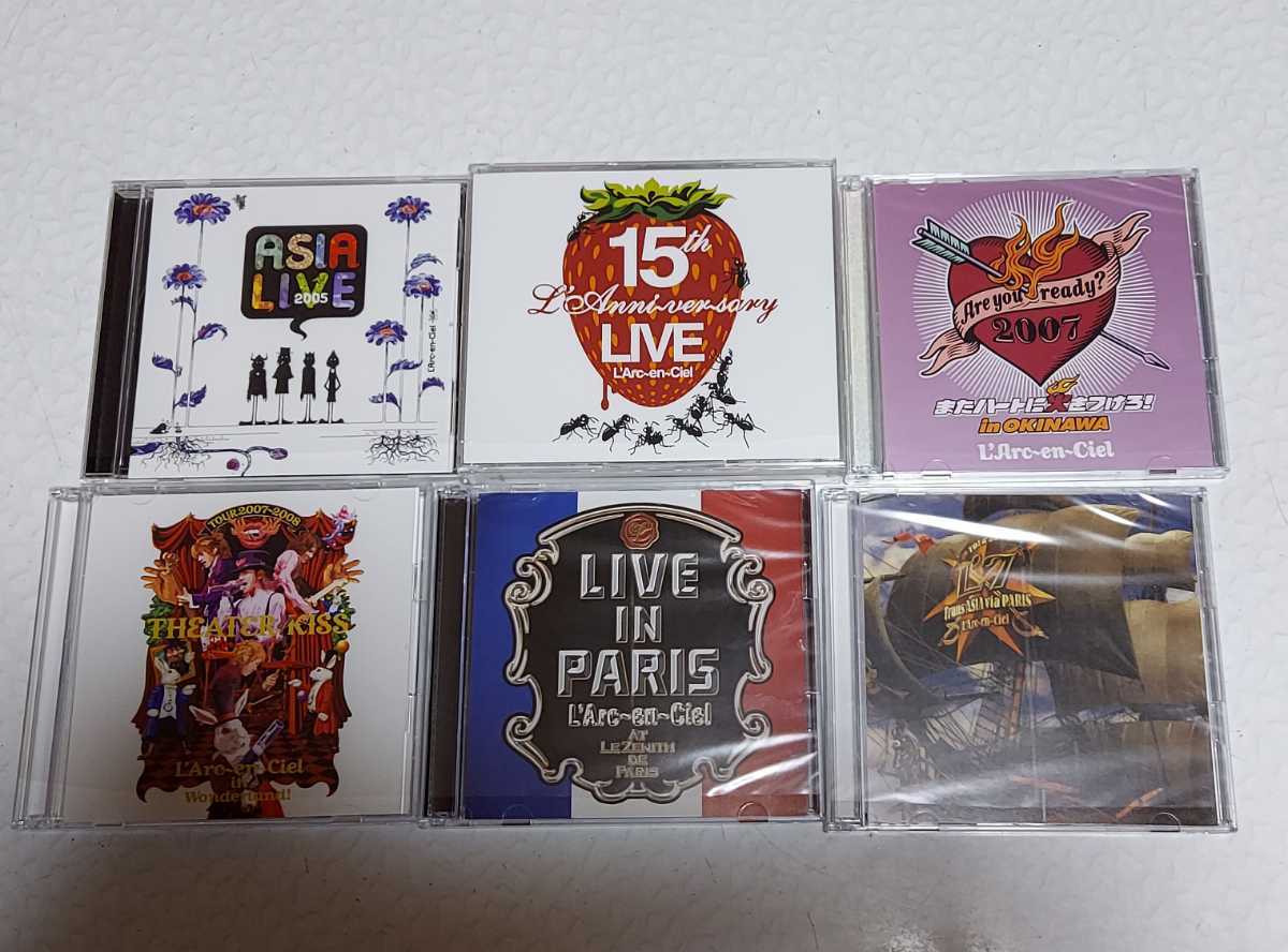 ライブCD】L'Arc-en-Ciel L'Aive Blu-ray BOX 【CDのみ ライブCD】L'Arc-en-Ciel L'Aive Blu-ray BOX 【CDのみ