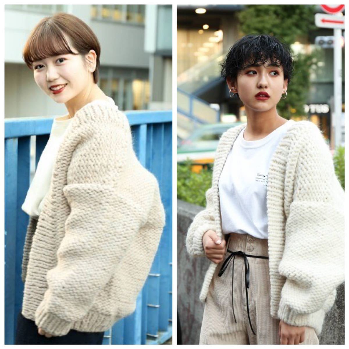 美品 フリークスストア ペルー スーリー アルパカ ハンドニット 美品 フリークスストア ペルー スーリー アルパカ ハンドニット