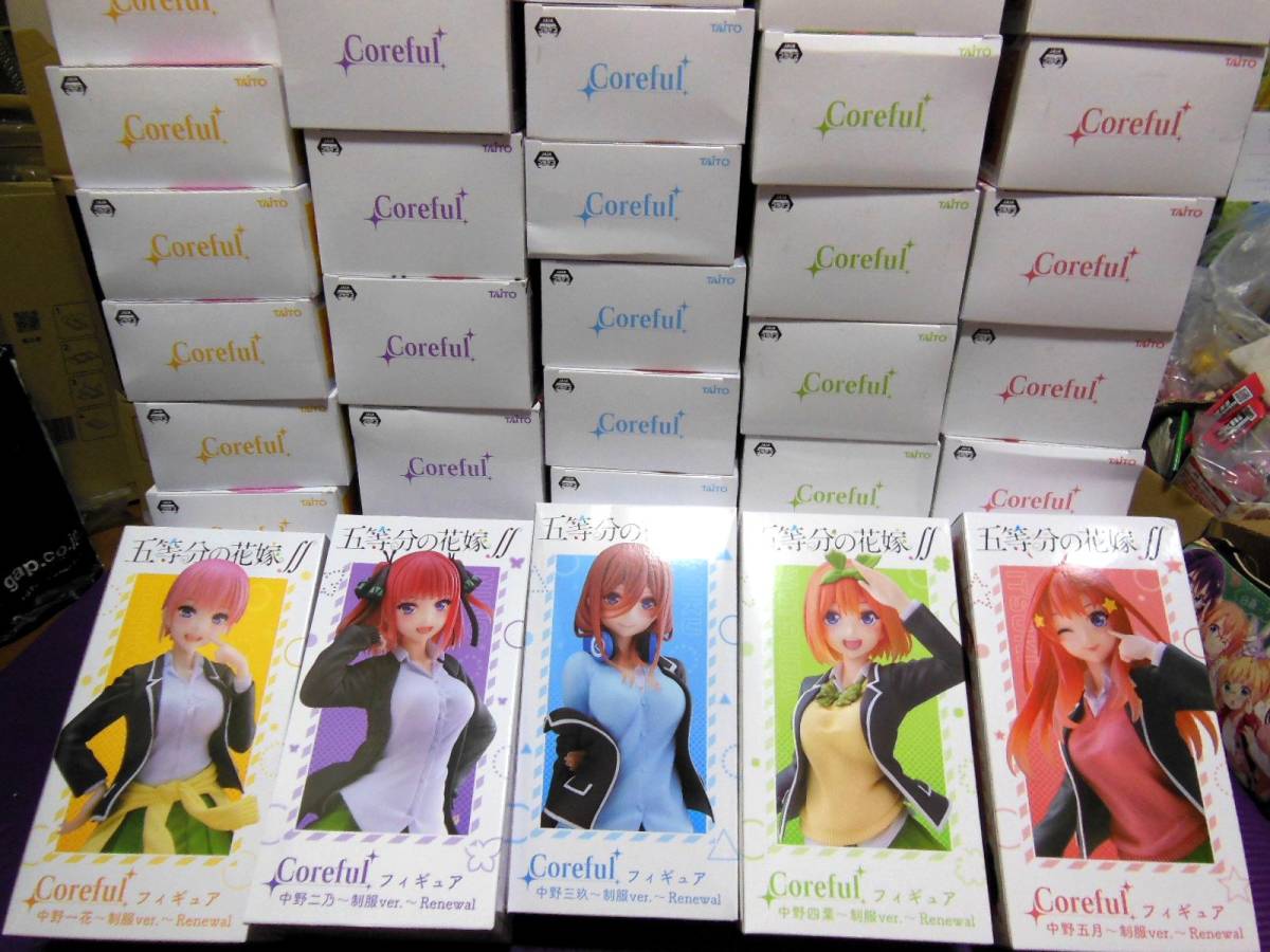 送料込! 五等分の花嫁∬ Coreful フィギュア 制服ver. Renewal 中野一 ...