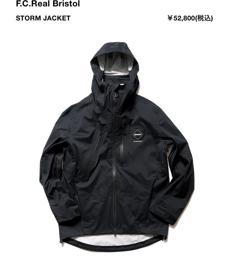 購入 FCRB Storm Jacket 黒 サイズM agapeeurope.org