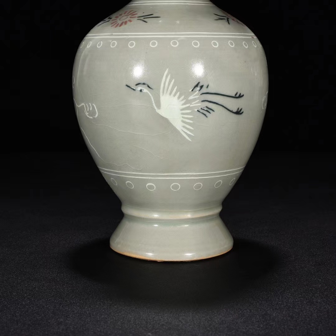 多寶屋】Bu472□古美術品!明成化・鬪彩の蝶恋花紋杯一対・陶磁器□高