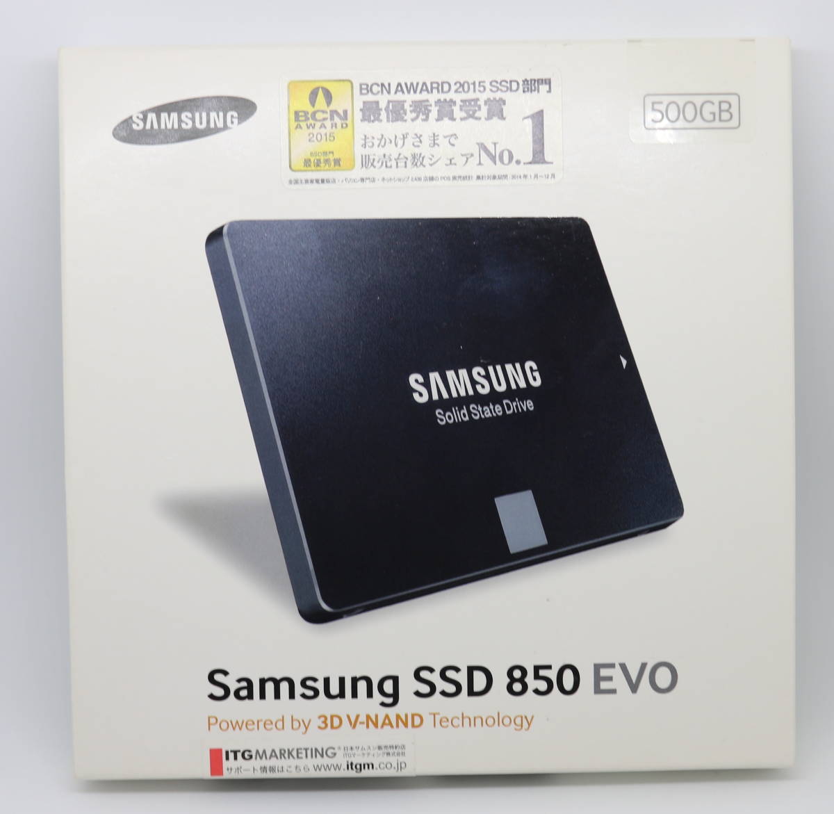 Samsung 850 EVO 500GB 2.5インチ SATA III SSD MZ-75E500B/IT 元箱つき 音の良いSSD_画像4