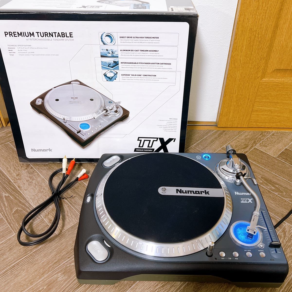 売切 Numark ターンテーブル TTX ヌマーク DJ機器 レコードプレーヤー