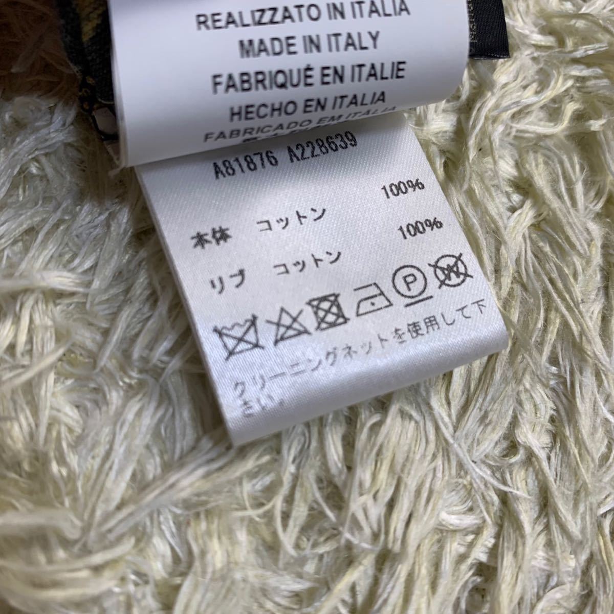 超希少!!ジャンニヴェルサーチ GIANNI VERSACE 長袖Tシャツ ロンT L
