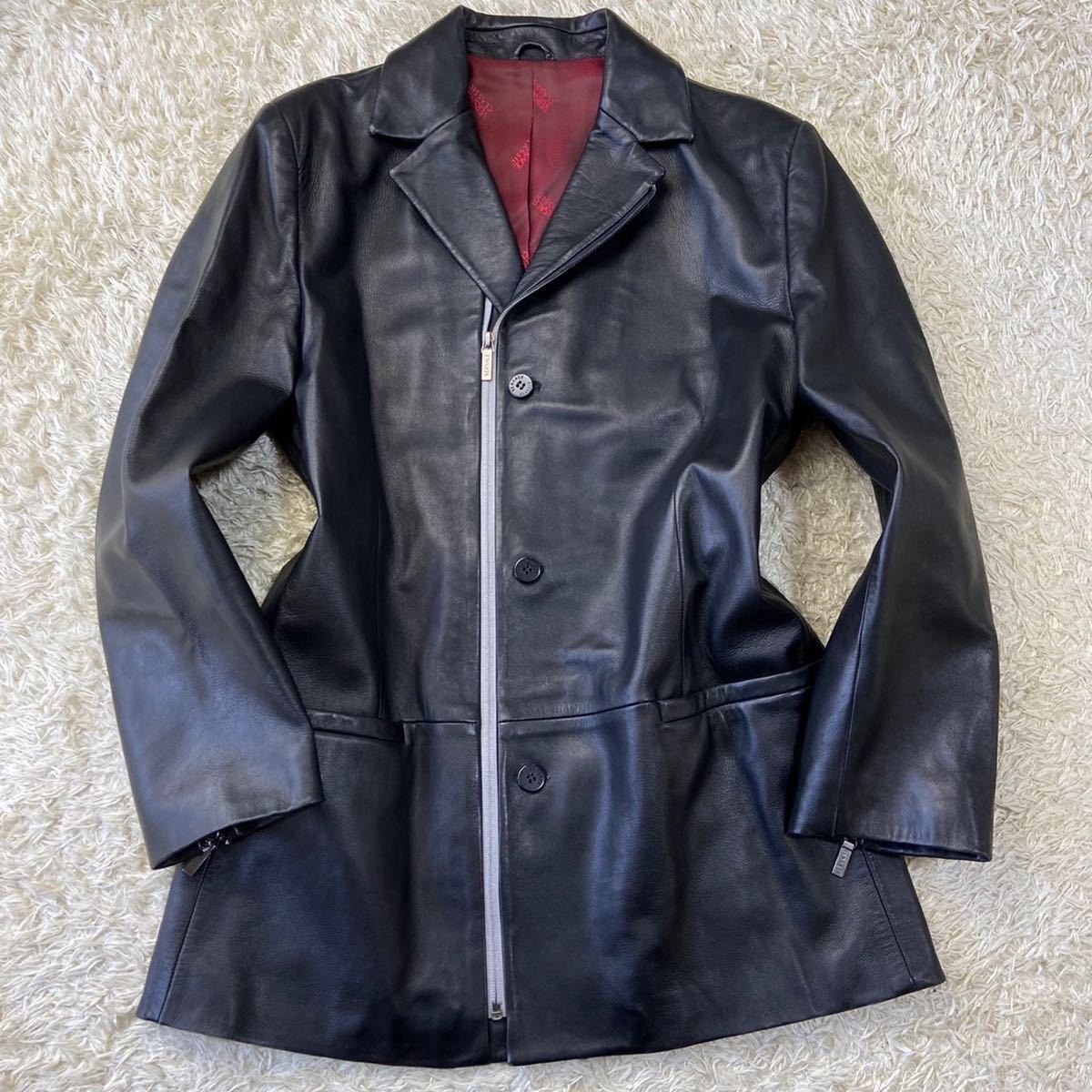 半額SALE☆ Gianni Versaceジャケット グレー 50size訳有り tdh
