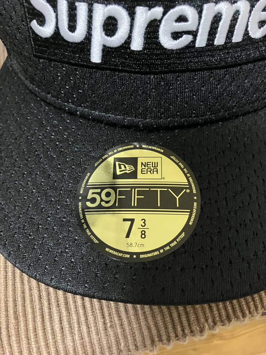 ☆NEW ERA(ニューエラ) 59FIFTY Supreme 18ss Mesh Box Logoキャップ