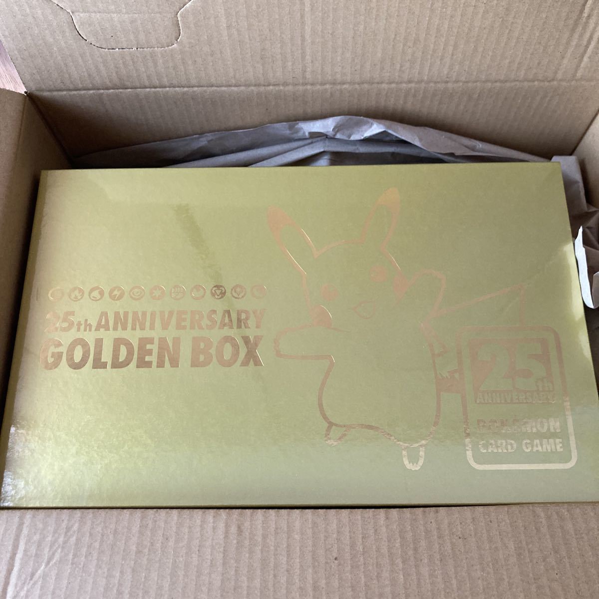 ポケモン 25th ANNIVERSARY GOLDEN BOX ポケモンカードゲーム 新品未