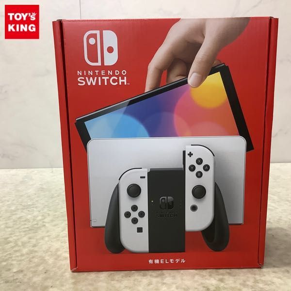 1円~ 動作確認/初期化済 Nintendo Switch HEG-001 有機ELモデル 本体