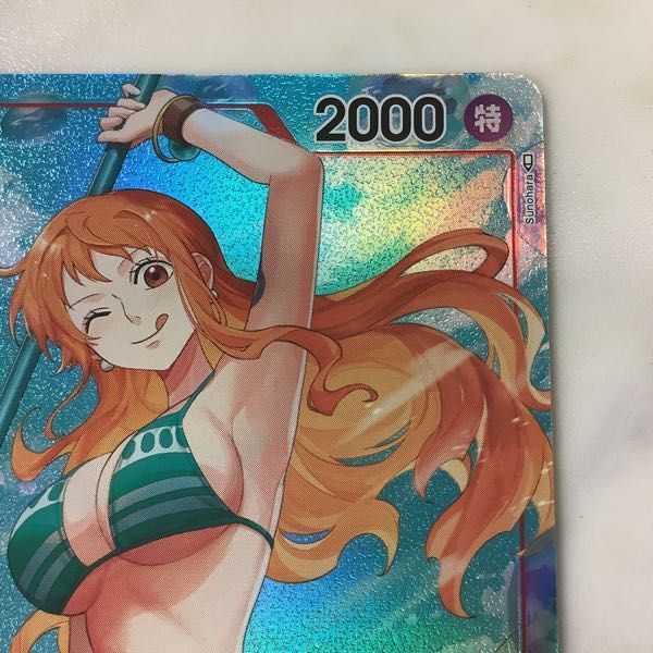 1円 ONE PIECE カードゲーム OP01-016 R ナミ パラレル(ワンピース 
