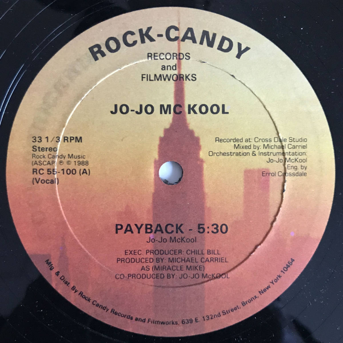 Jo-Jo MC Kool - Payback_画像1