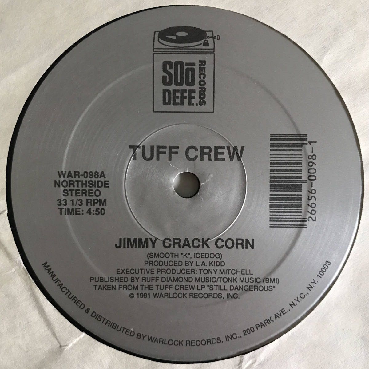 Tuff Crew - Jimmy Crack Corn / Robbin Hoods_画像1