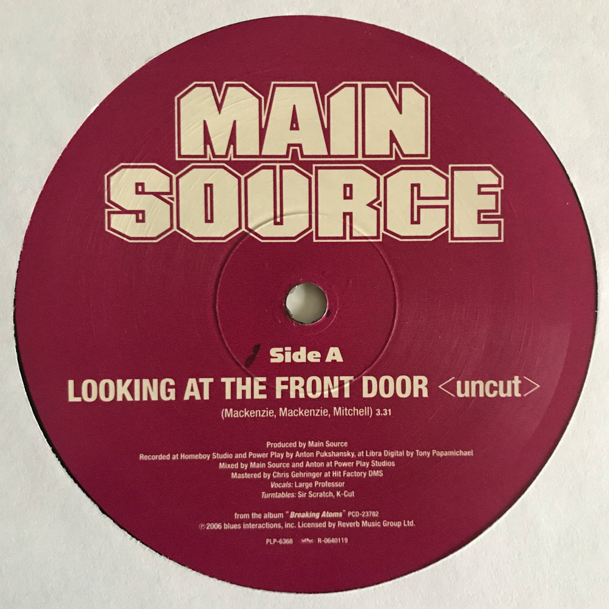 Main Source - Looking At The Front Door (Uncut) / Time_画像2