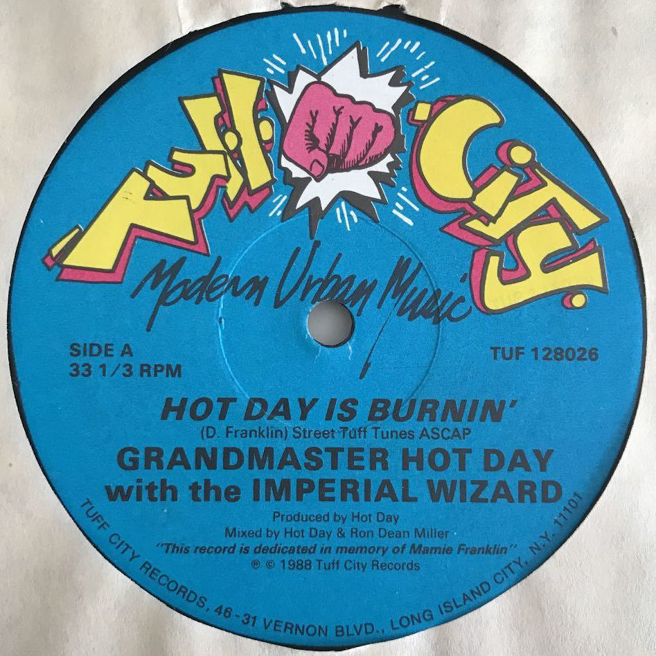 Grandmaster Hot Day with the Imperial Wizard - Hot Day Is Burnin'_画像1