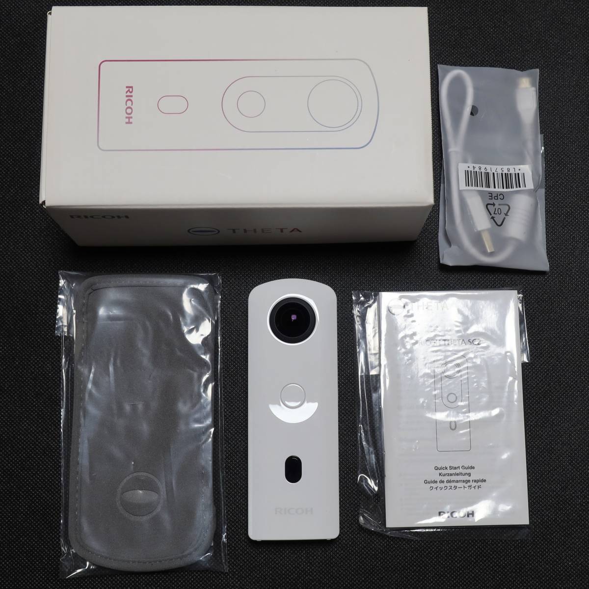 新品最新品 【新品・未使用】リコー(RICOH)THETA SC2 ホワイト 格安定番