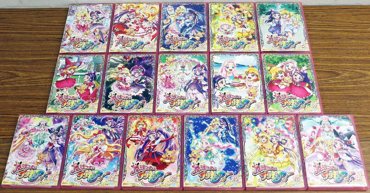 新作ウエア 魔法つかいプリキュア DVD全16巻+劇場版 アニメ