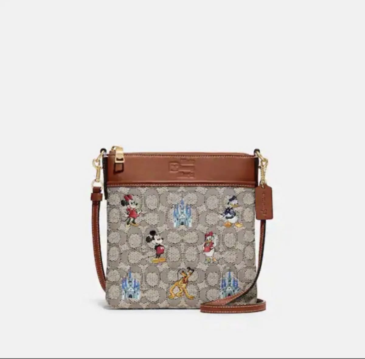 完売必至【新品・美品】【COACH x Disney】 キット クロスボディバッグ