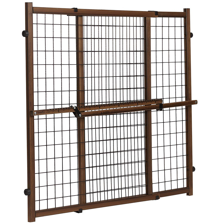  pet gate i-bn flow 81cm farm house Brown position & lock door way gate evenflo / delivery classification A