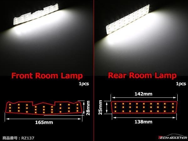 BMW LED room lamp kit F01 F02 F07 F10 F11 white car make another special design map lamp foot lamp etc.. set RZ137