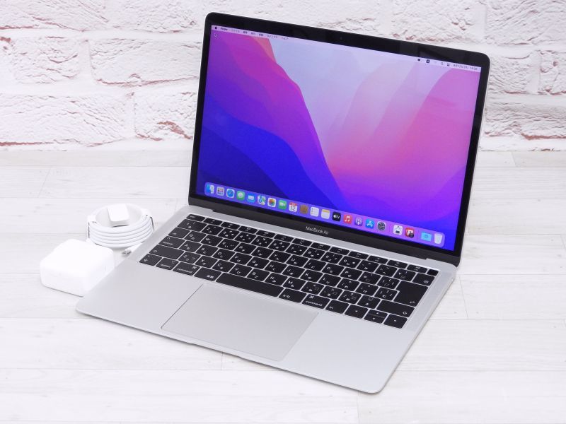 Aランク Apple MacBook Air 2018 Core i5 1.6GHz NVMe256GB メモリ16GB