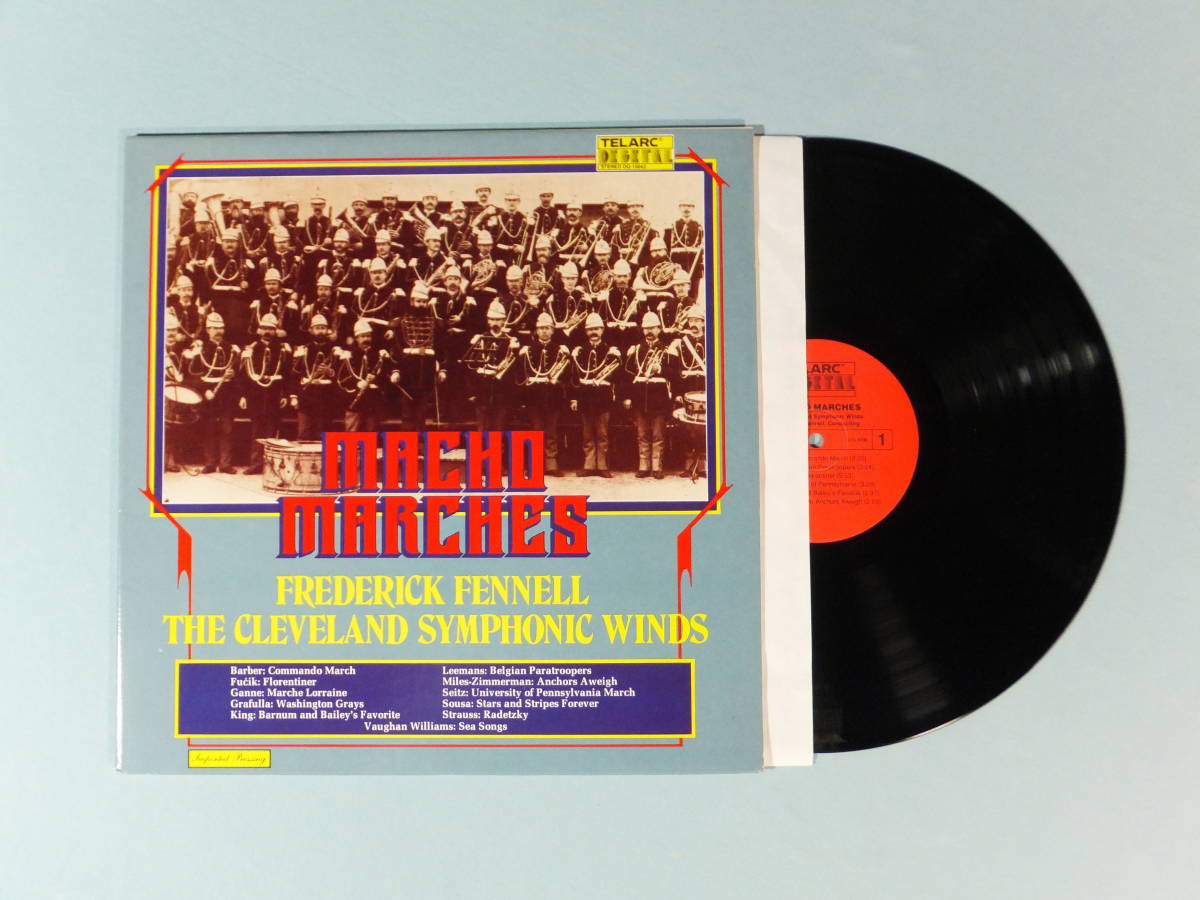 [LP] MACHO MARCHES　FREDERICK FENNELL (1979)_画像1