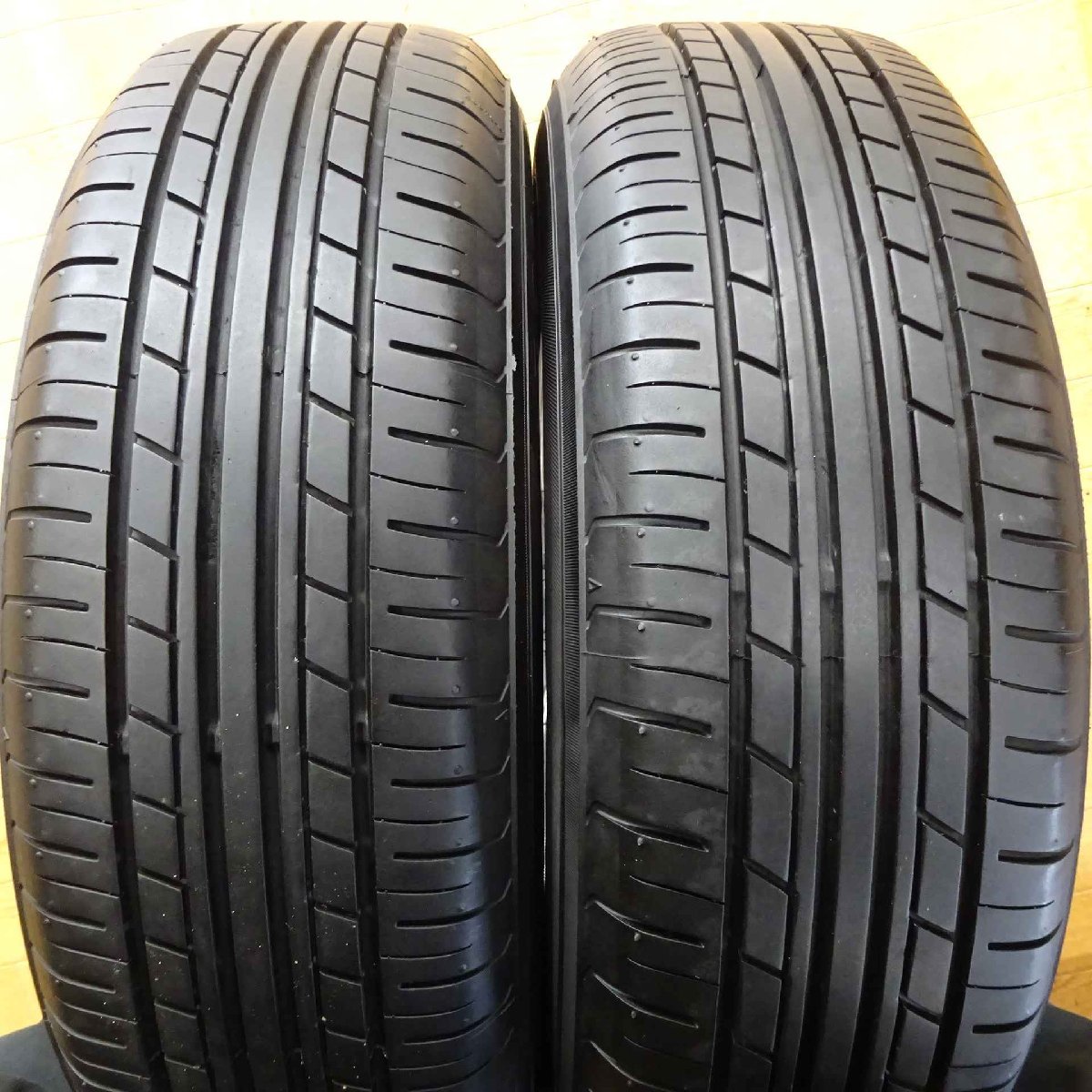 ■4本SET■NO,X5499■会社宛送料無料■175/70R14×5.5J■ヨコハマ ECOS ES31■夏 2020年製 アルミ ヤリス アクア フィット ノート スイフト_画像6