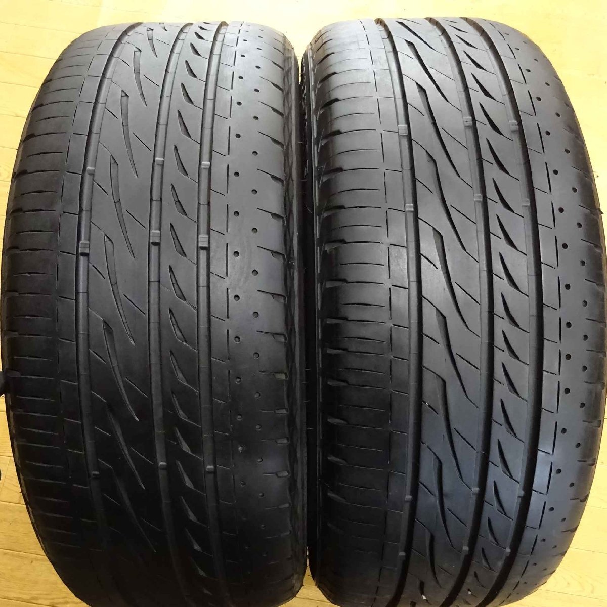 4本NO,X2498会社宛 送料無料245/40R20×8.5Jブリヂストン レグノ GRVII夏 2019年 WEDS マーベリック 605S アルミ アルファード_画像9