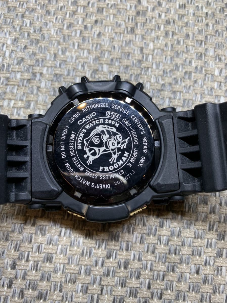 美品 G-SHOCK CASIO FROGMAN Gショックフロッグマン カシオG-SHOCK GWF