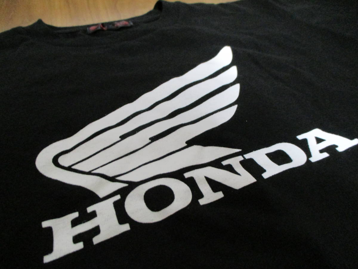 HONDA ホンダ ウイングロゴ Tシャツ 黒 Mサイズ_画像5