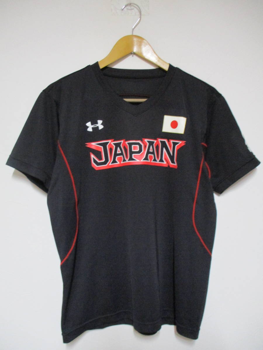 日本製 アンダーアーマー バスケットボール日本代表 #9 メッシュシャツ MDサイズ