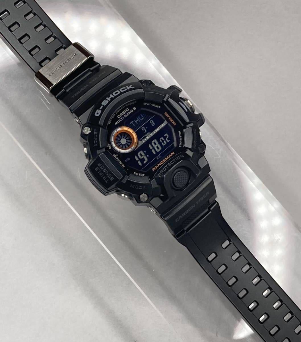 極美品 G-SHOCK GW-9400BJ-1JF RANGEMANレンジマン タフソーラー 電波