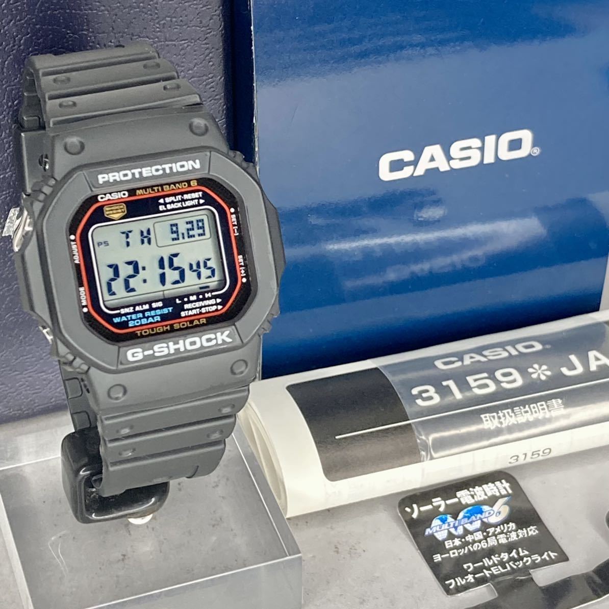 ヤフオク! - 極美品 箱説タグ付G-SHOCK GW-M5610-1JF...