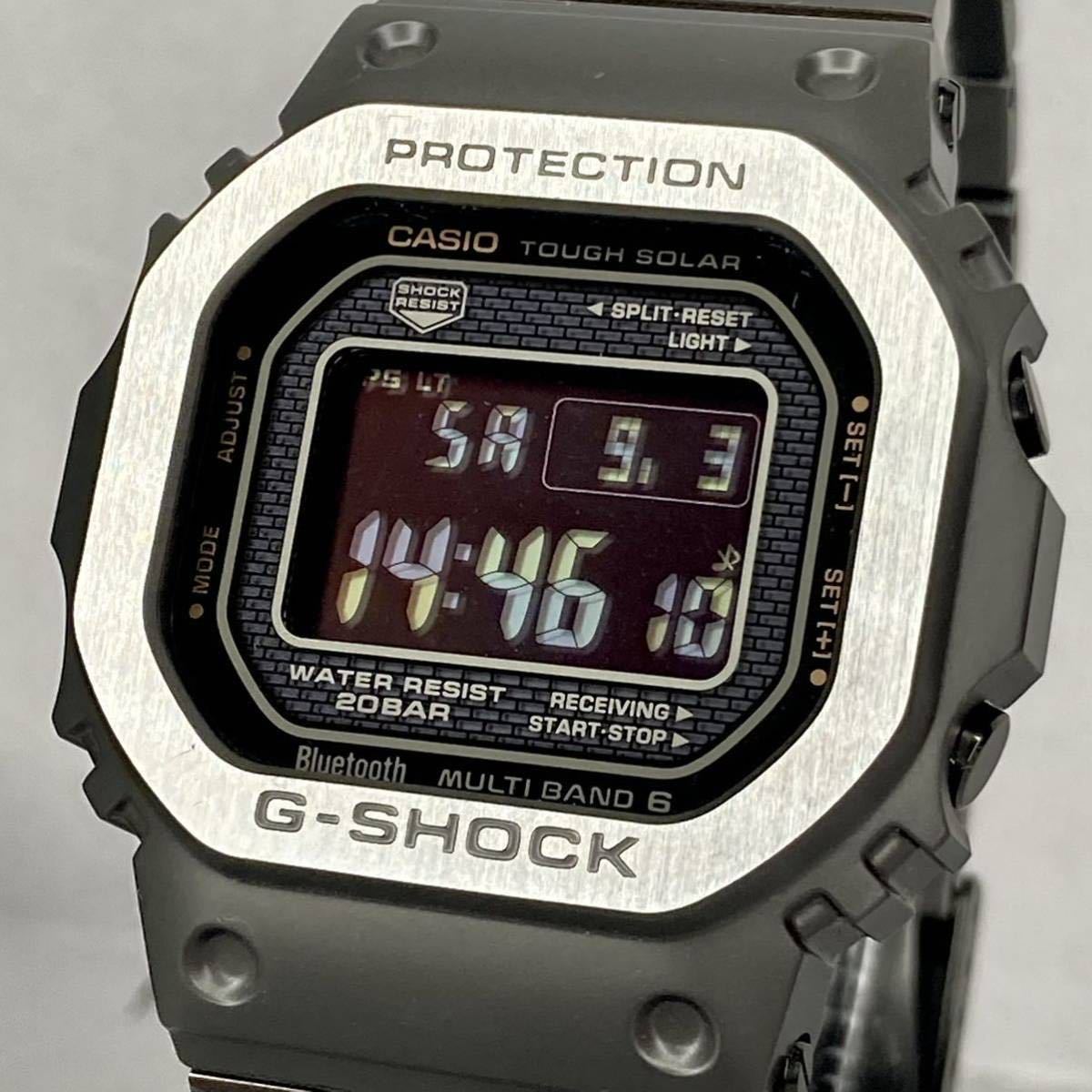 G-SHOCK カシオ GMW-B5000 メタルバンド 外箱付き-