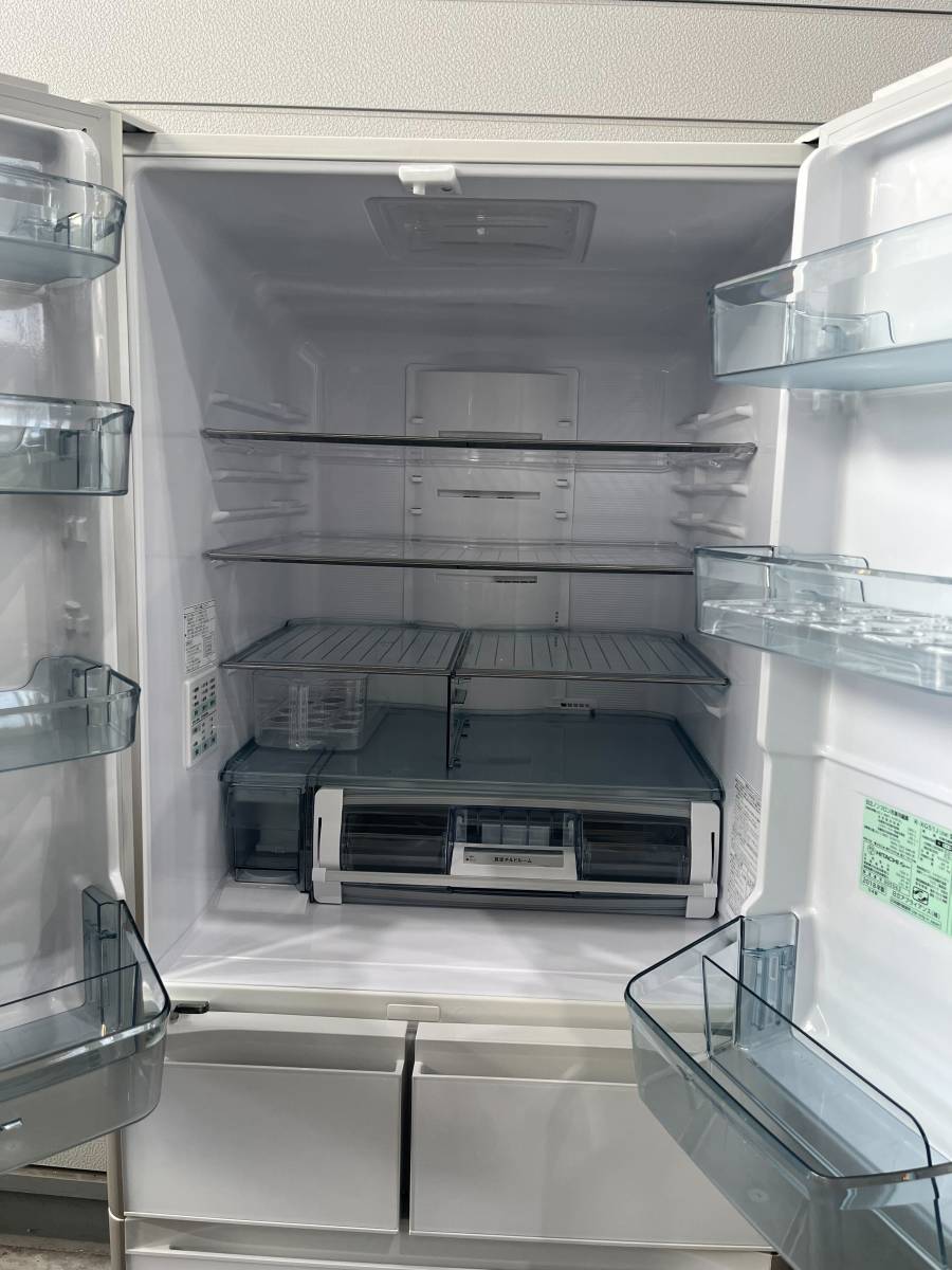 中古美品】HITACHI 2018年製 6ドア 冷蔵庫 505リットル R-XG51J