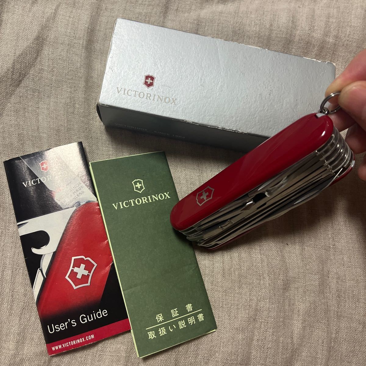 VICTORINOX ビクトリノックス スイスチャンプ レッド 1 6795 33 VICTORINOX ビクトリノックス スイスチャンプ レッド 1 6795 33