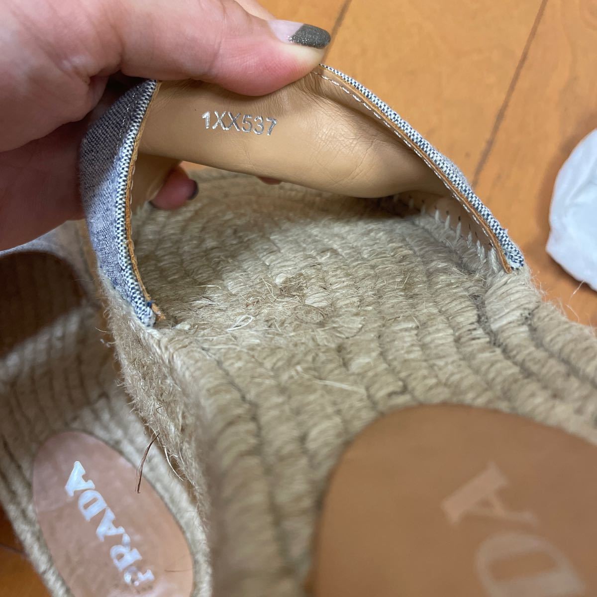 PRADA プラダ エスパドリーユ 36 - www.coronelezequiel.rn.gov.br