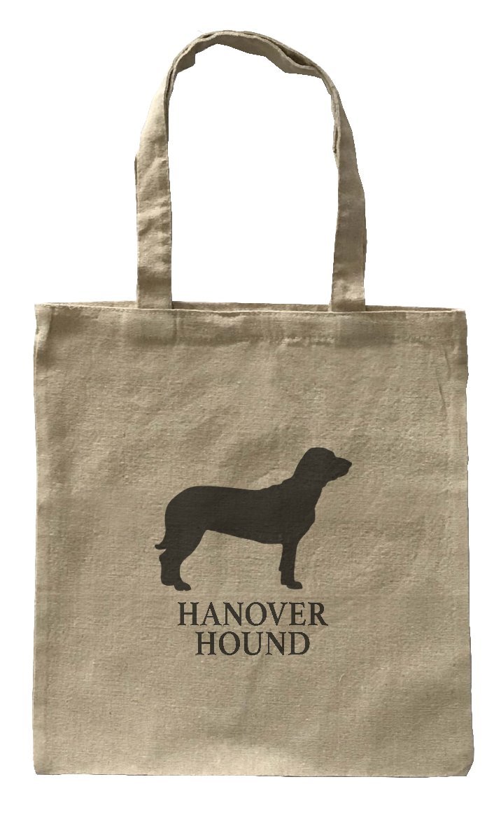 Dog Canvas tote bag/愛犬キャンバストートバッグ【Hanover Hound/ハノーバー・ハウンド】ペット/シンプル/ナチュラル-228_画像1