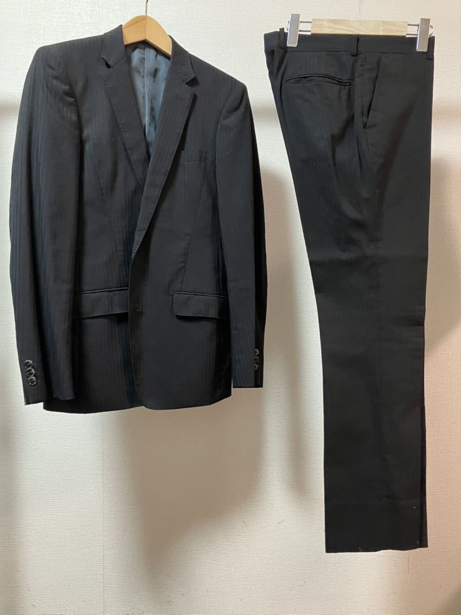 J.black スーツ セットアップ ビジネス リクルート 成人式 二次会 黒_画像1