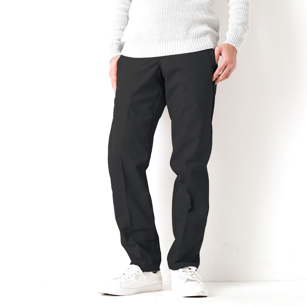 ☆ BK.Black（L32） ☆ サイズW30 チノパン メンズ ブランド 通販 ワークパンツ スリム 大きい テーパード おしゃれ 50代 40代 30インチ_画像2